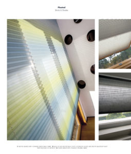 pleated blinds and shades