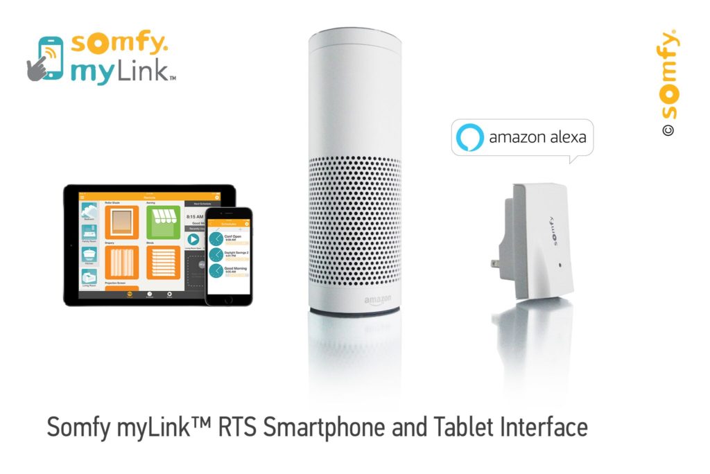 somfy mylink smartphone and tablet interface
